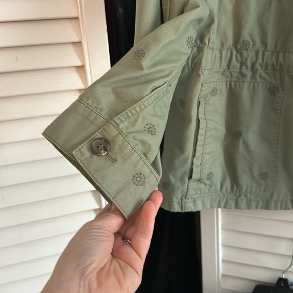 Talbots cotton jacket. Army green XL - Picture 4 of 8